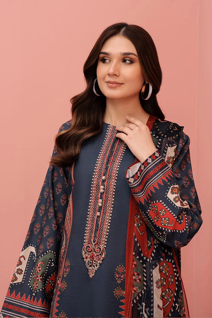 Printed - 2 Pc Lawn Suit (Stitched) - Image 3