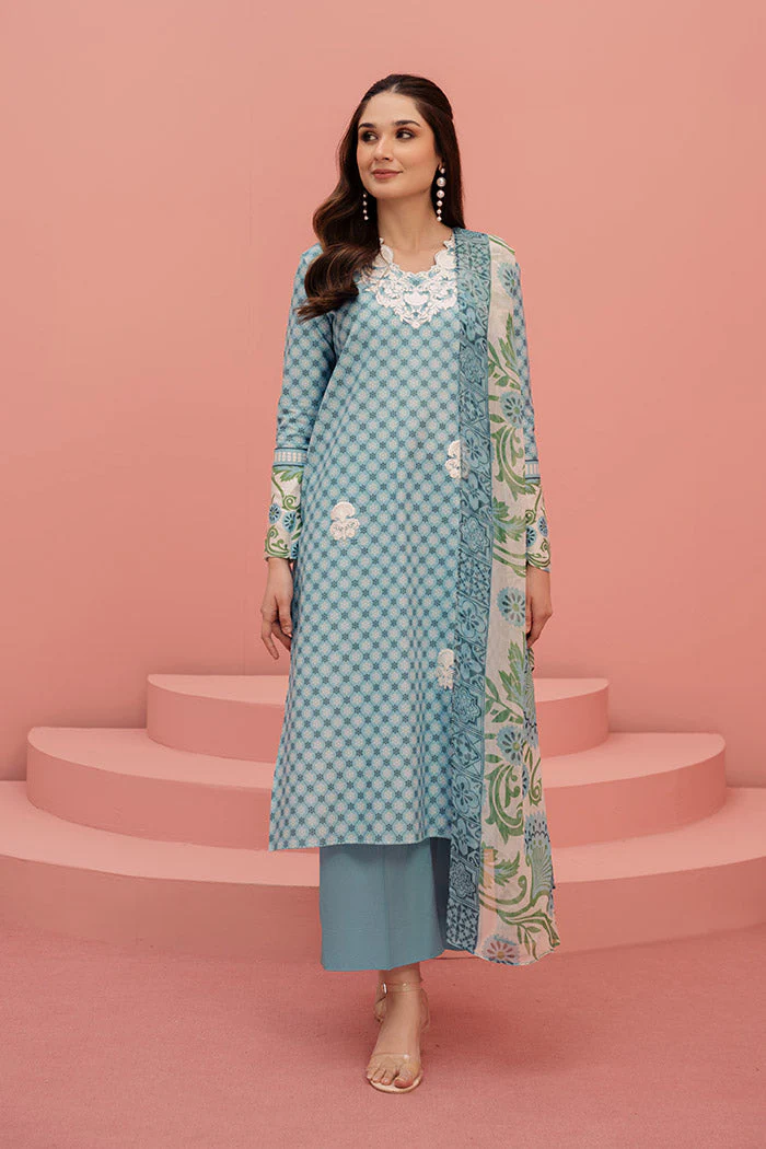 Printed - 2 Pc Lawn Suit (Unstitched) - Image 2