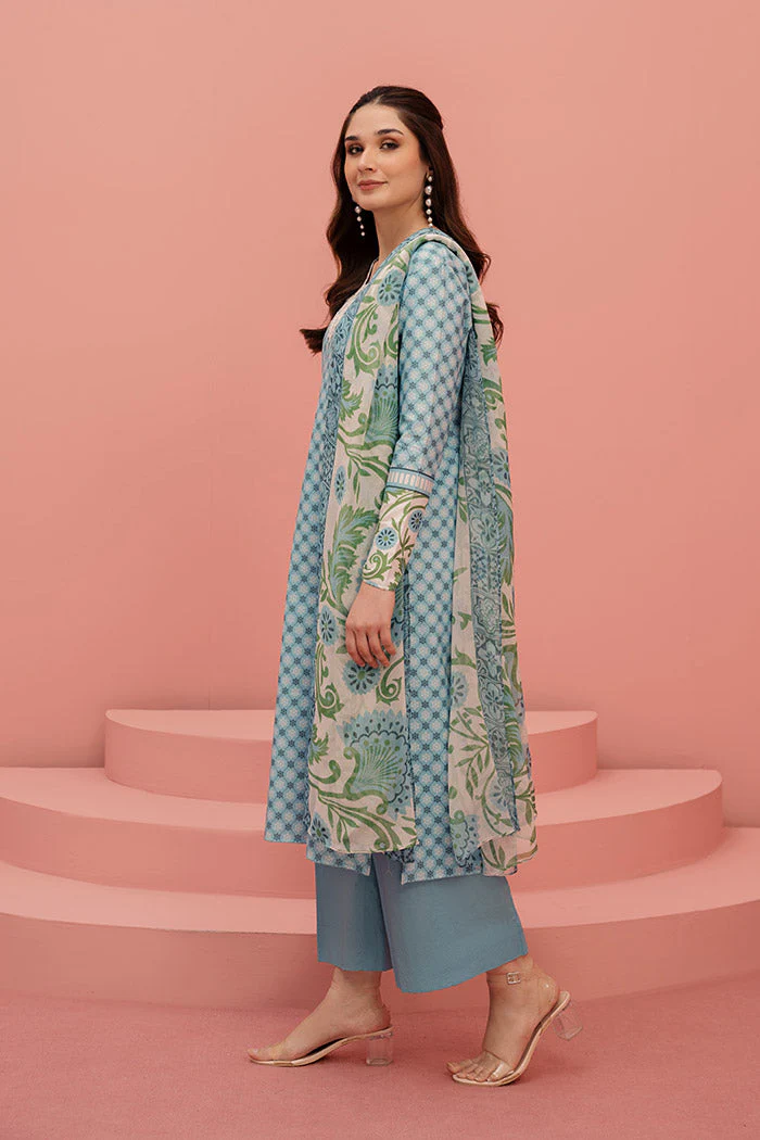 Printed - 2 Pc Lawn Suit (Unstitched) - Image 4