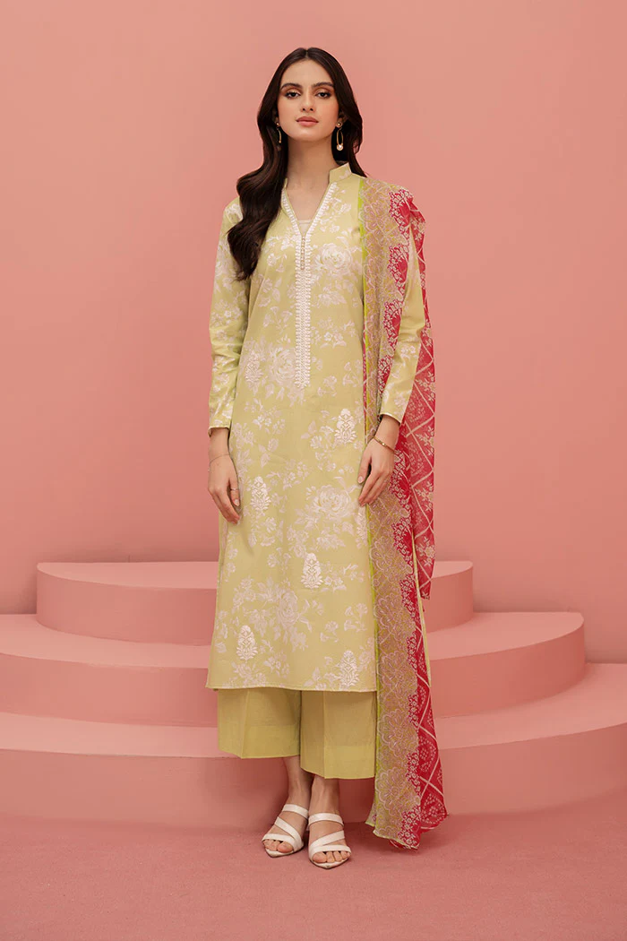 Printed - 2 Pc Lawn Suit (Stitched) - Image 5