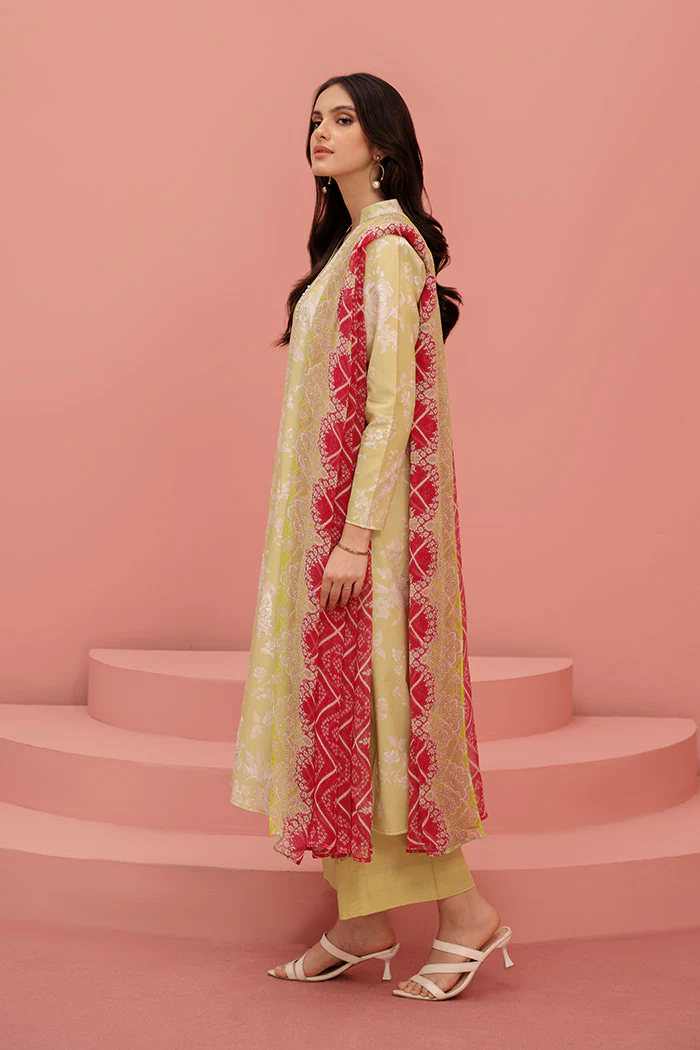Printed - 2 Pc Lawn Suit (Stitched) - Image 7