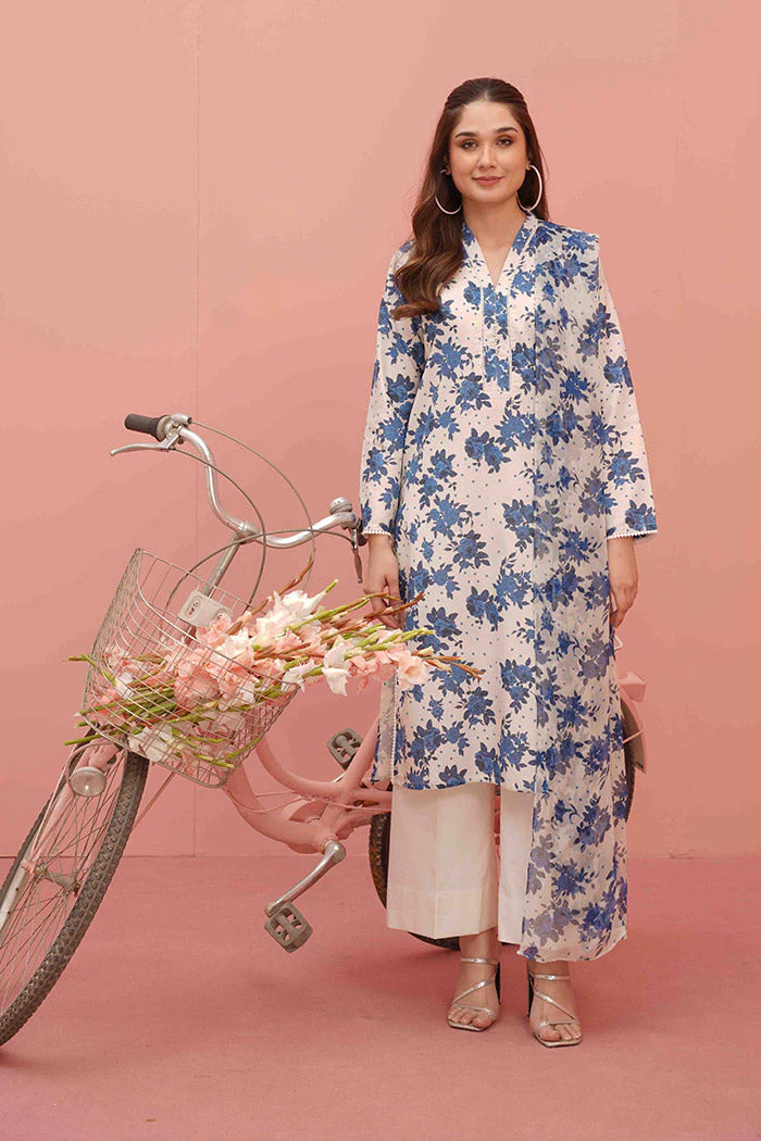 Printed - 2 Pc Lawn Suit (Unstitched)