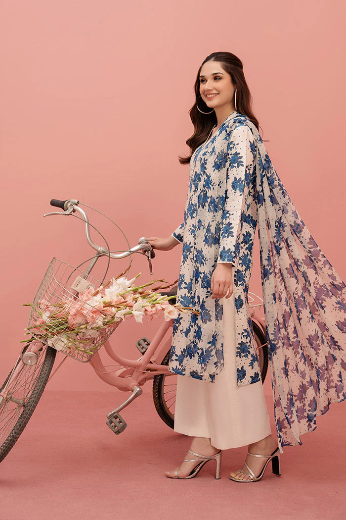 Printed - 2 Pc Lawn Suit (Unstitched) - Image 5