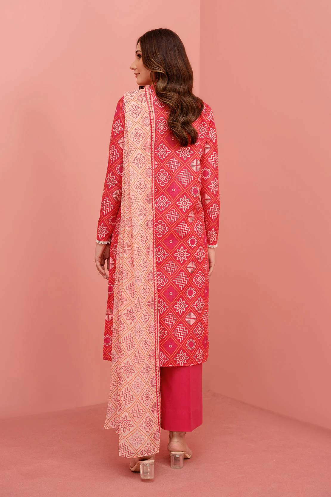 Printed - 2 Pc Lawn Suit (Unstitched) - Image 3