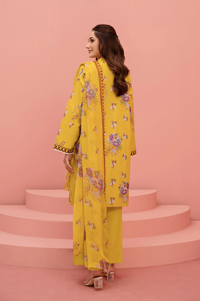Printed - 2 Pc Lawn Suit (Stitched) - Image 3