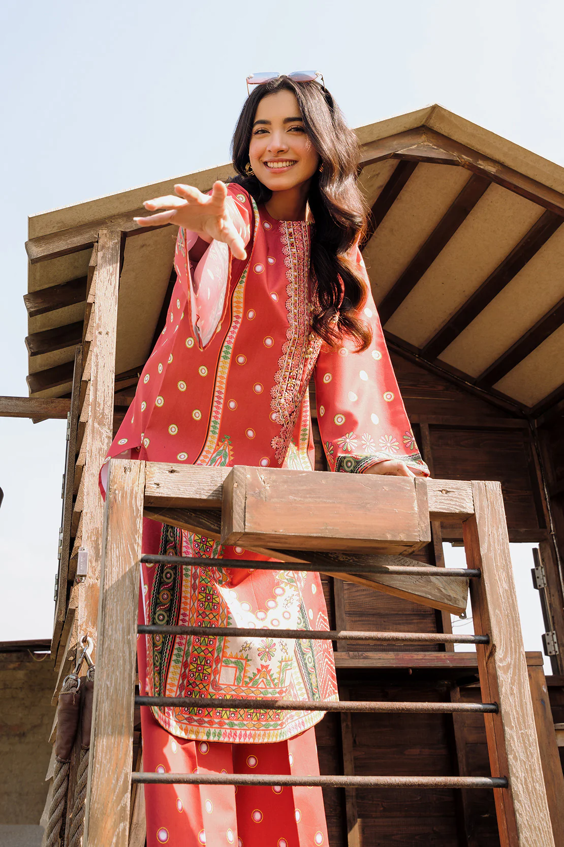Printed - 2 Pc Lawn Suit (Stitched) - Image 5