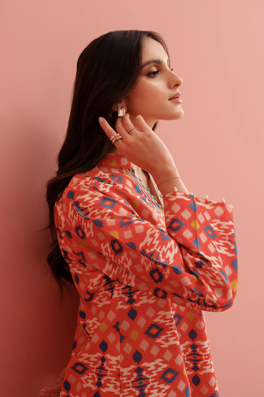 Printed - 2 Pc Lawn Suit (Stitched) - Image 5