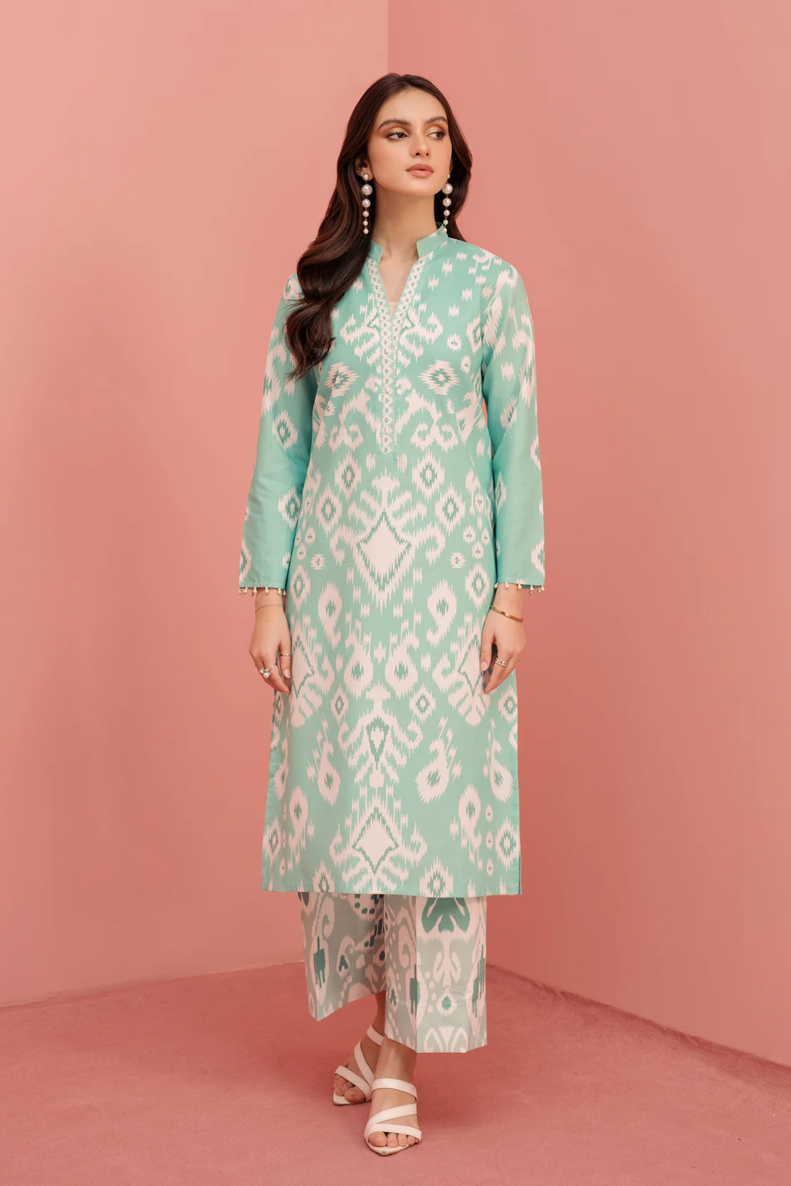 Printed - 2 Pc Lawn Suit (Stitched)