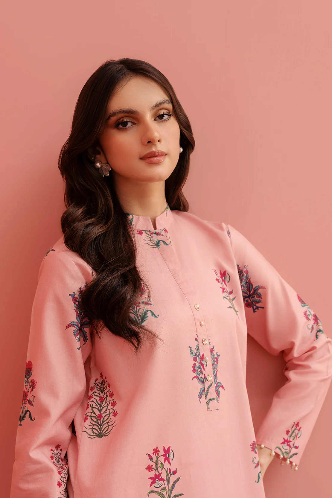 Printed - 2 Pc Lawn Suit (Stitched) - Image 2