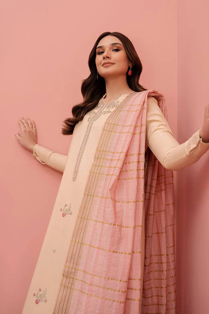 Printed - 3 Pc Lawn Suit (Stitched) - Image 6