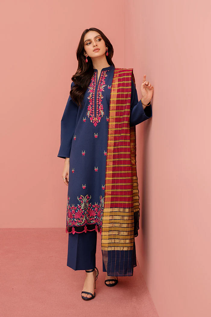 Printed - 3 Pc Lawn Suit (Unstitched) - Image 4