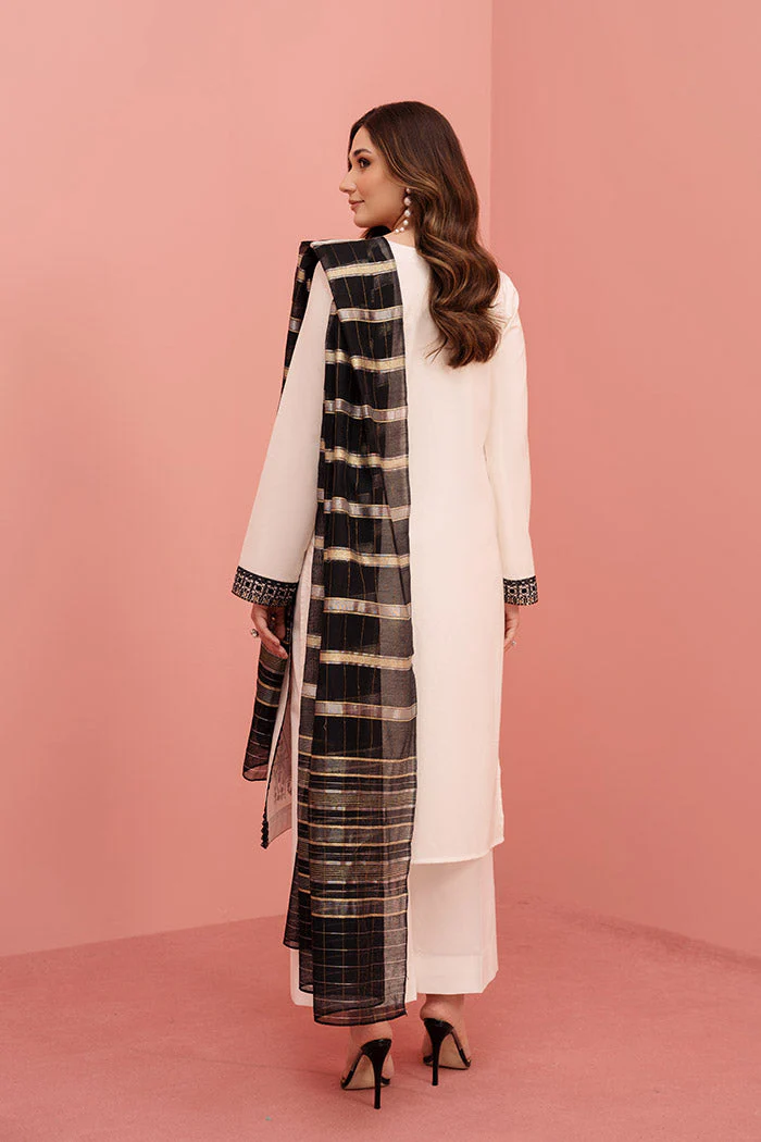 Dyed - 3 Pc Lawn Suit (Unstitched) - Image 3