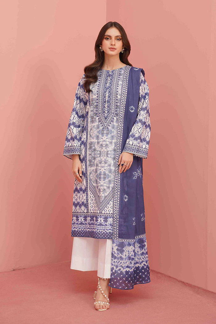 Printed - 3 Pc Lawn Suit (Unstitched)