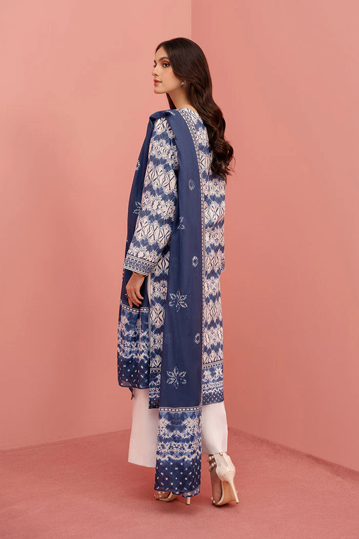 Printed - 3 Pc Lawn Suit (Unstitched) - Image 2