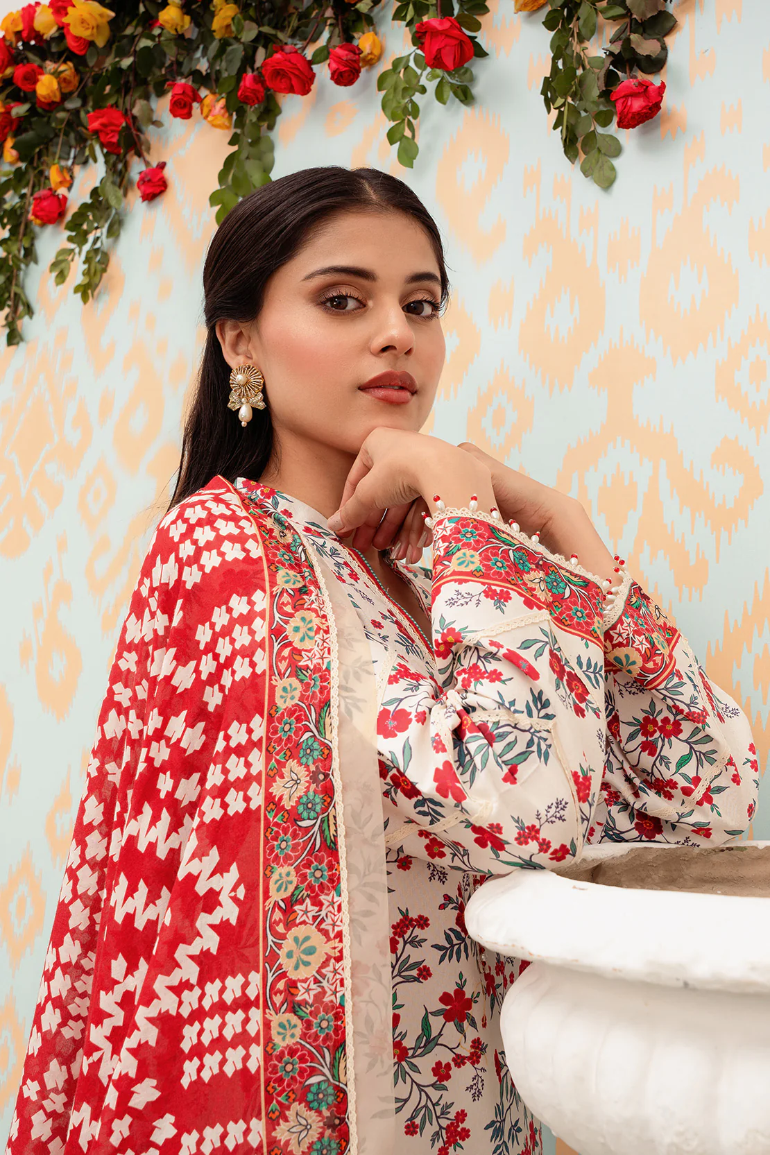 Printed - 2 Pc Lawn Suit - Image 13