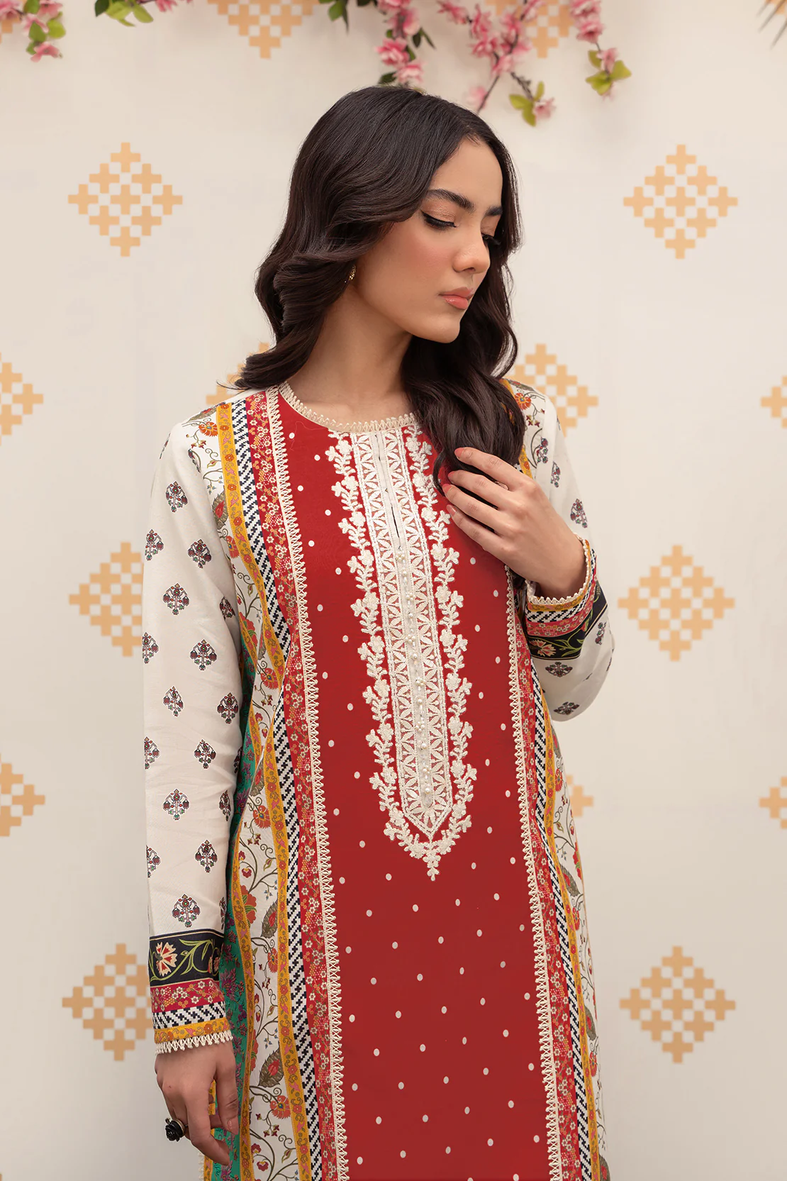 Printed - 2 Pc Lawn Suit - Image 7