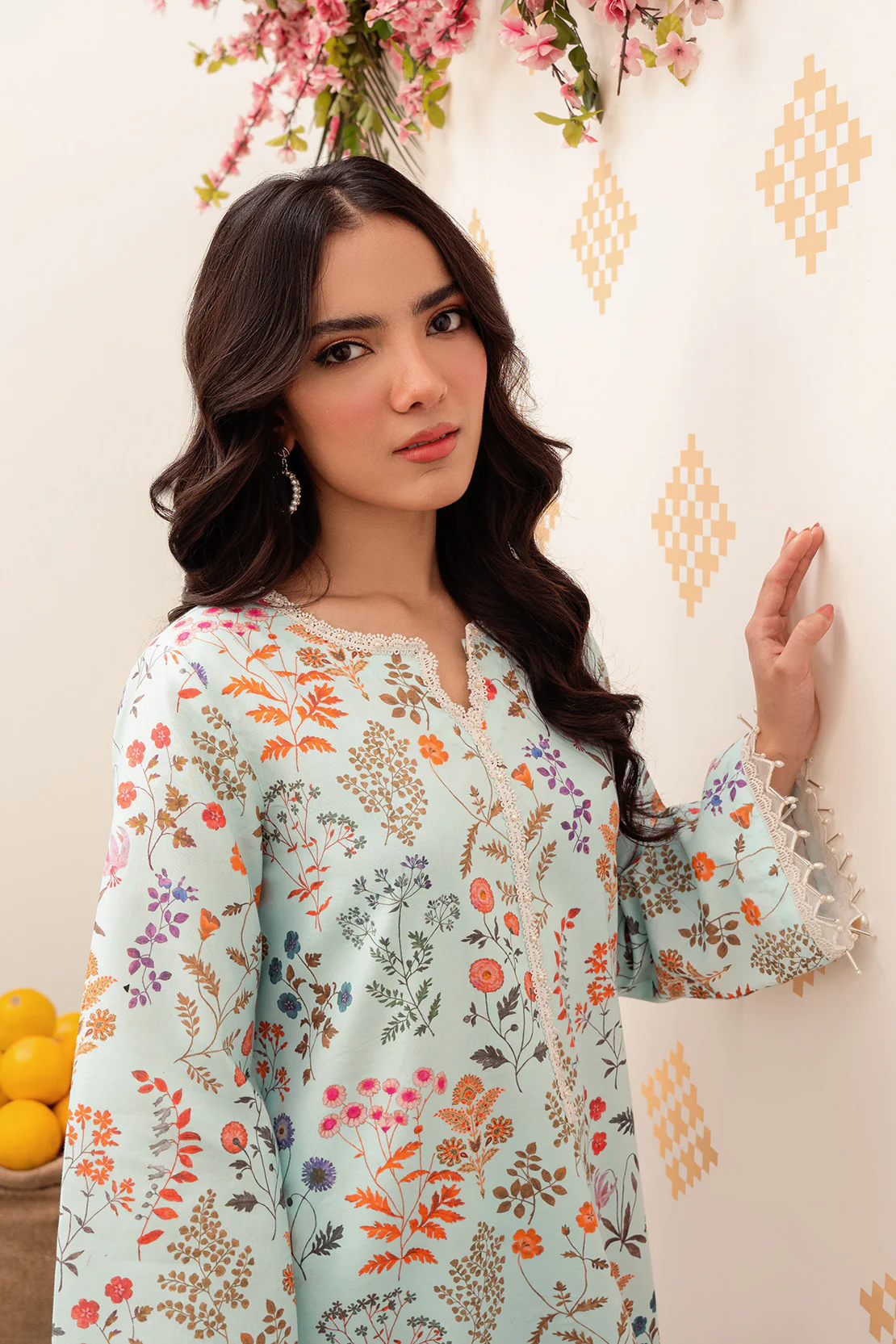 Printed - 2 Pc Lawn Suit - Image 9