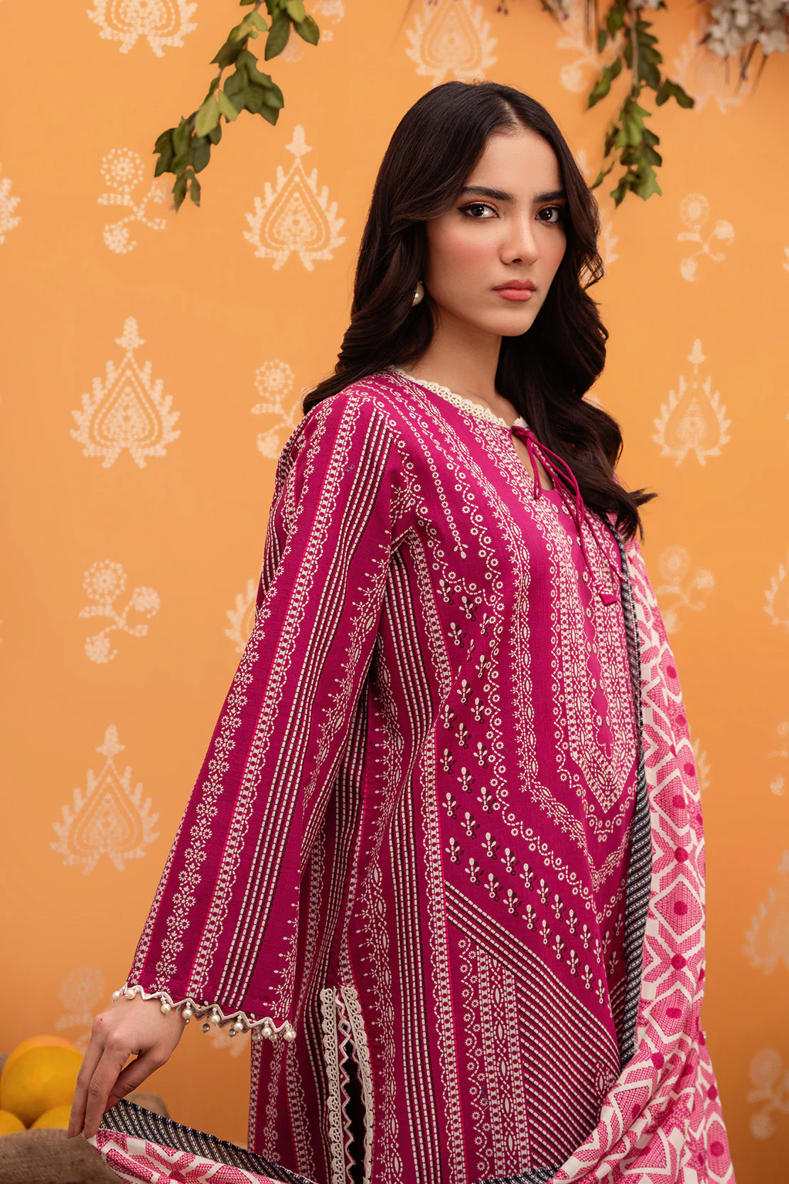 Printed - 3 Pc Lawn Suit - Image 5