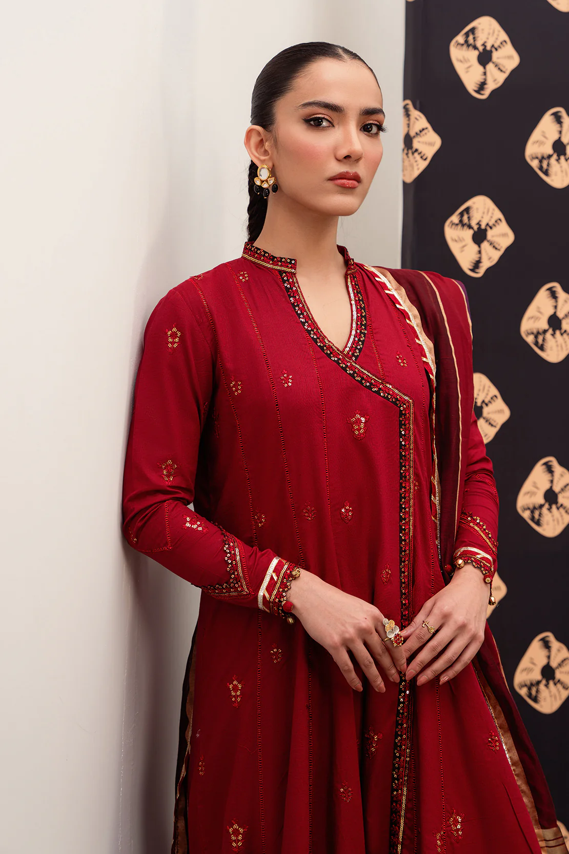 Dyed - 3 Pc Lawn Suit - Image 4