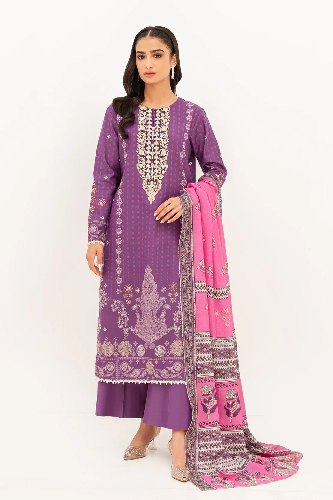 Printed - 2 Pc Lawn Suit - Image 2