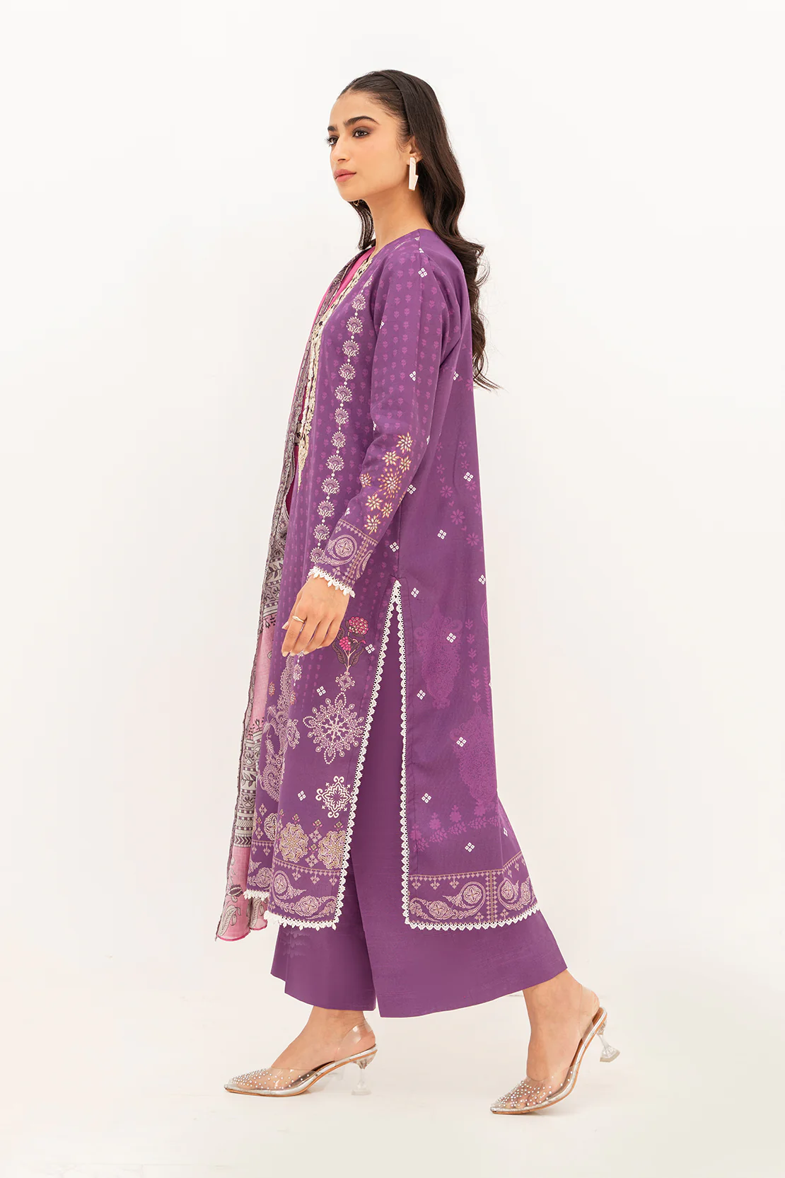 Printed - 2 Pc Lawn Suit - Image 3