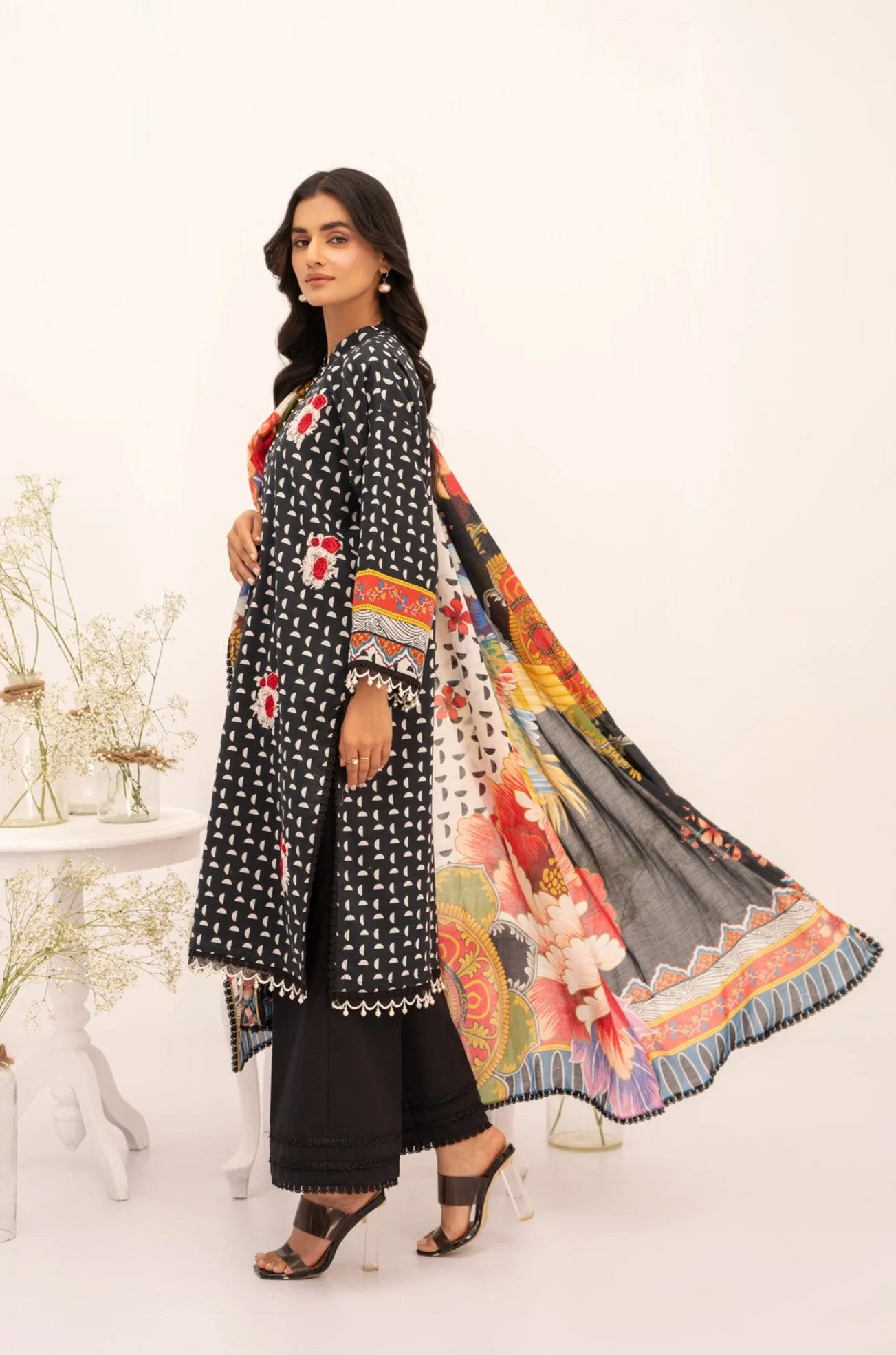 PRINTED - 2 PC LAWN SUIT - Image 7