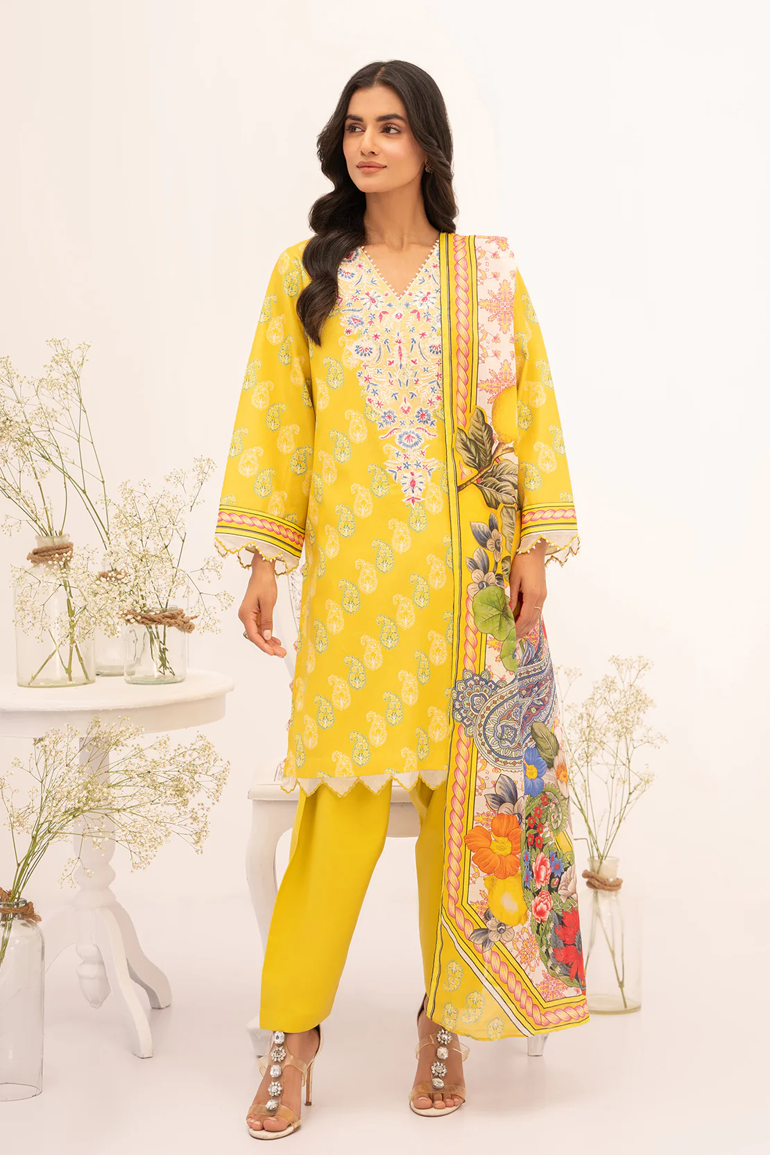 PRINTED - 2 PC LAWN SUIT - Image 2