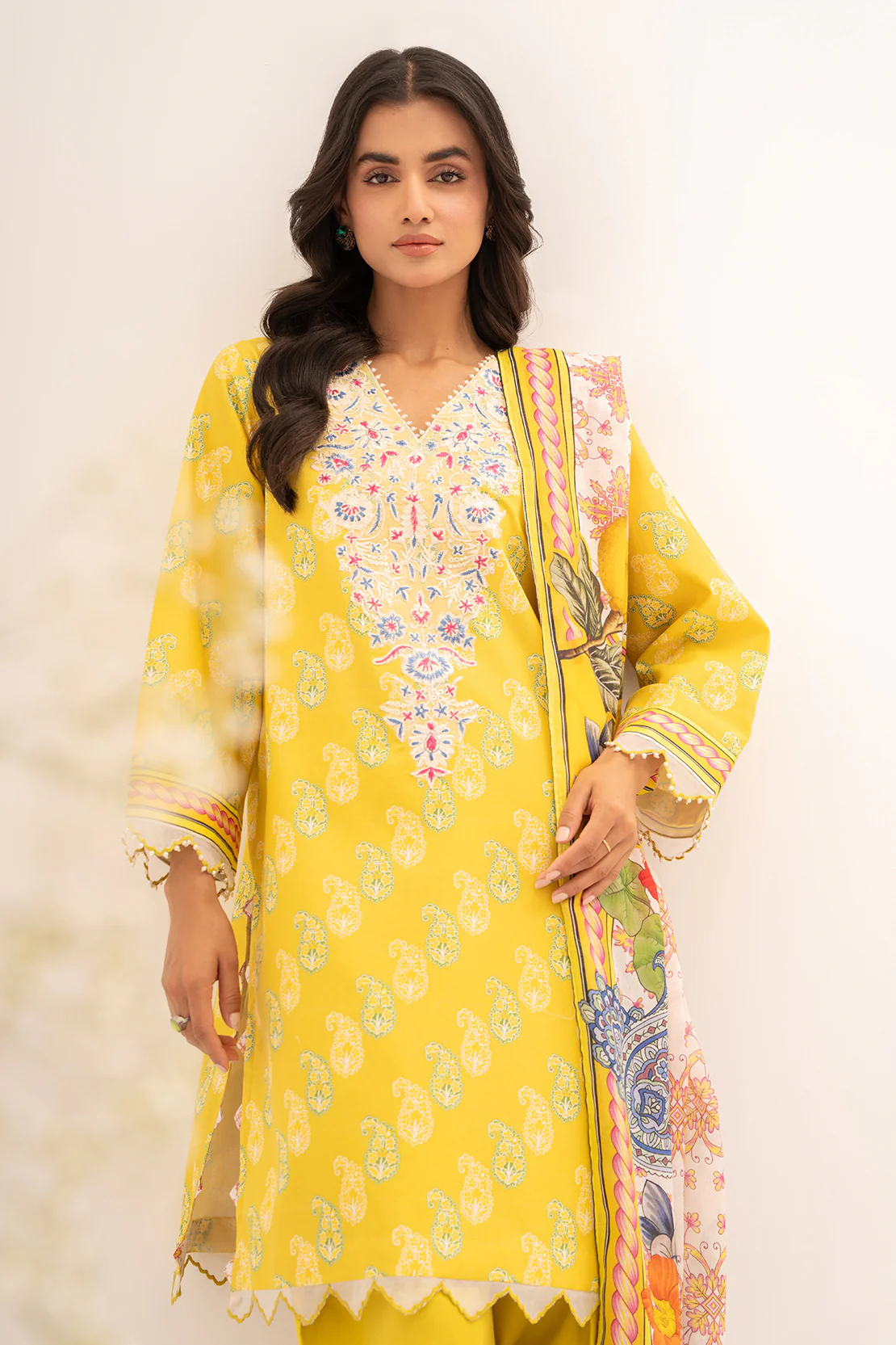 PRINTED - 2 PC LAWN SUIT - Image 4
