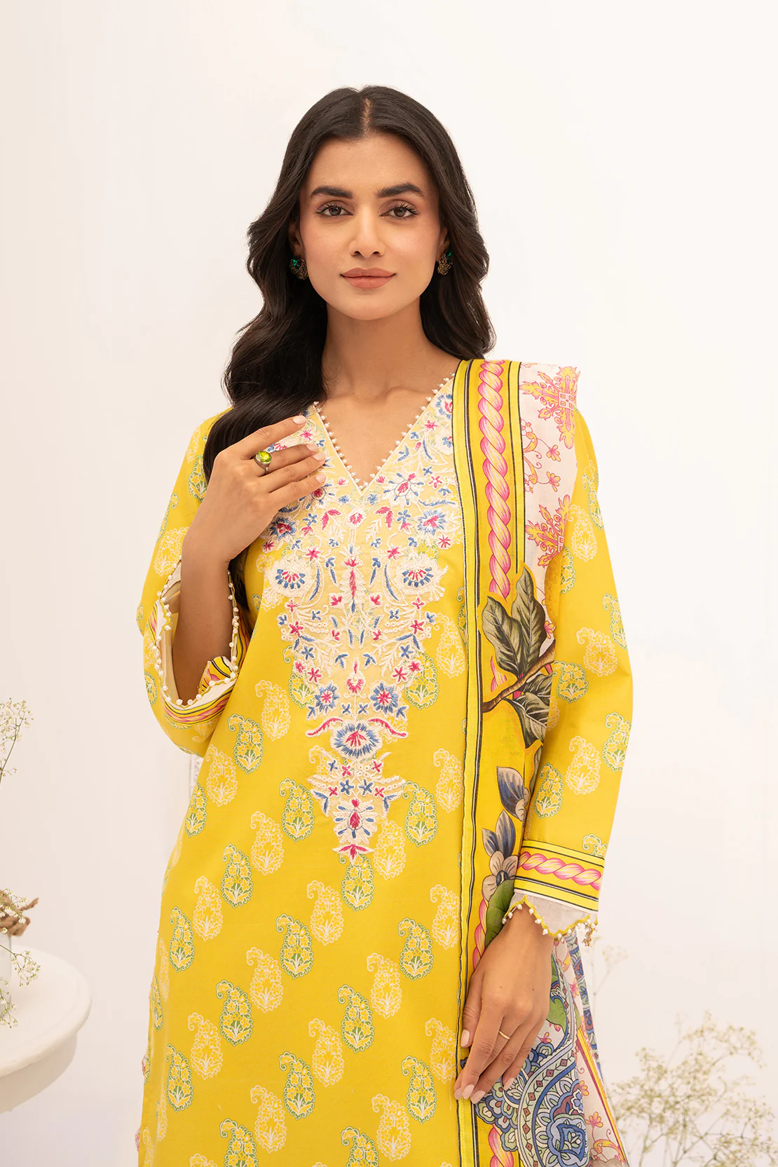 PRINTED - 2 PC LAWN SUIT - Image 7