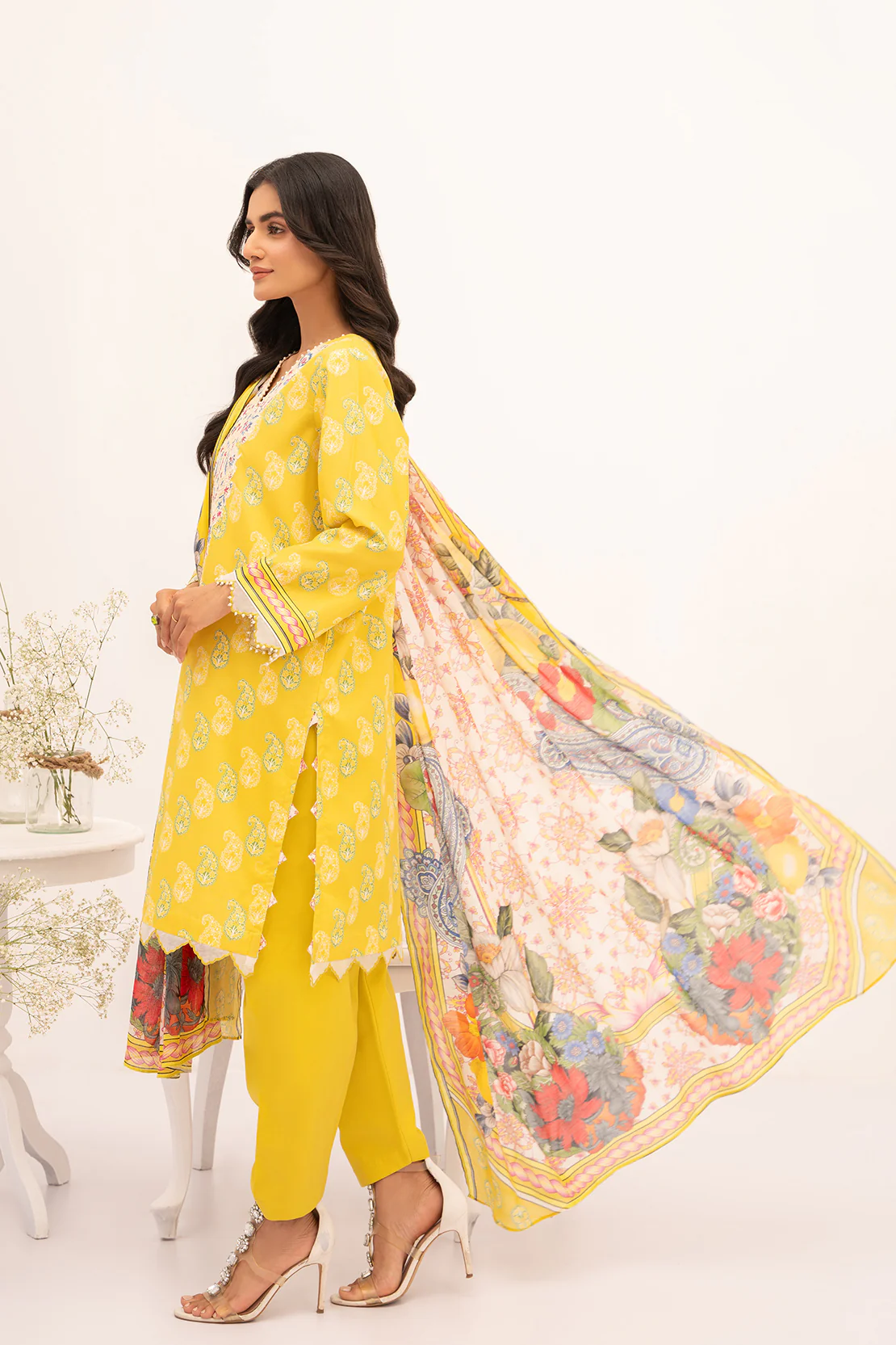 PRINTED - 2 PC LAWN SUIT - Image 9