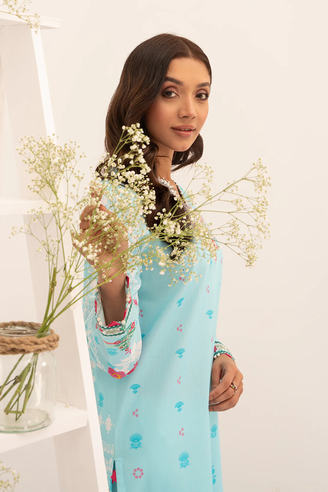 PRINTED - 2 PC LAWN SUIT - Image 4