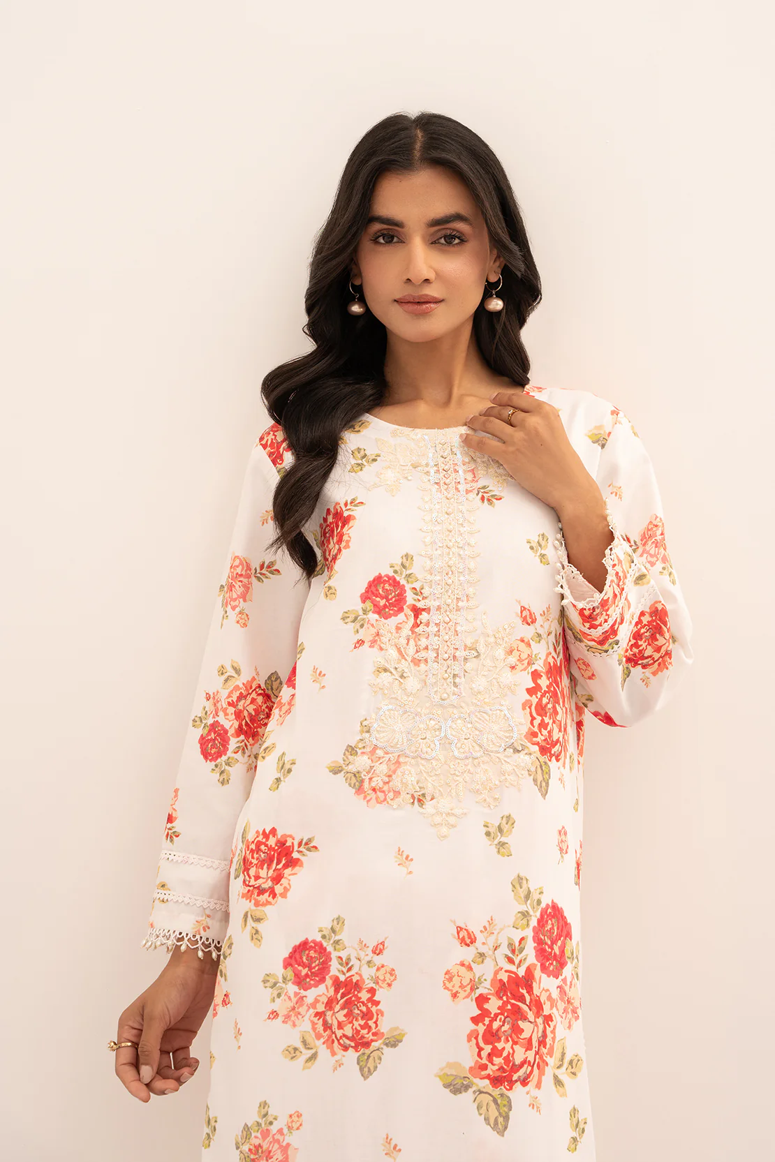PRINTED - 2 PC LAWN SUIT - Image 4