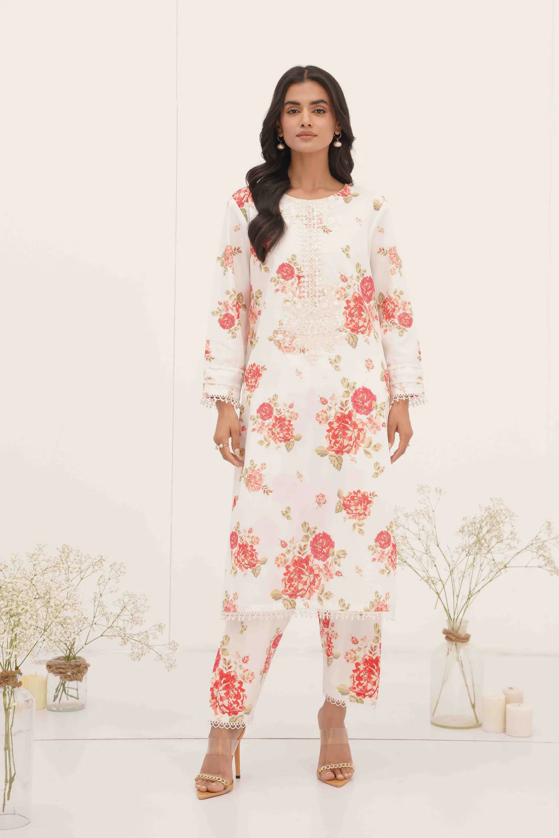 PRINTED - 2 PC LAWN SUIT - Image 9