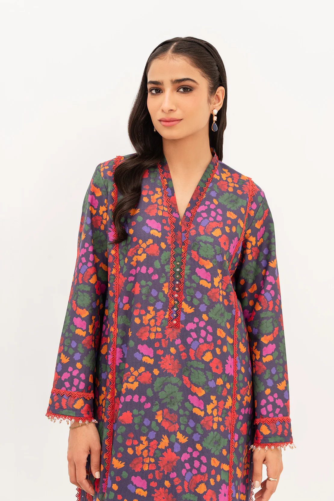 Printed - 2 Pc Lawn Suit - Image 2