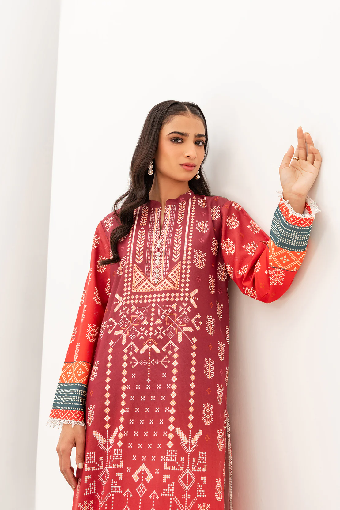 Printed - 2 Pc Lawn Suit - Image 5