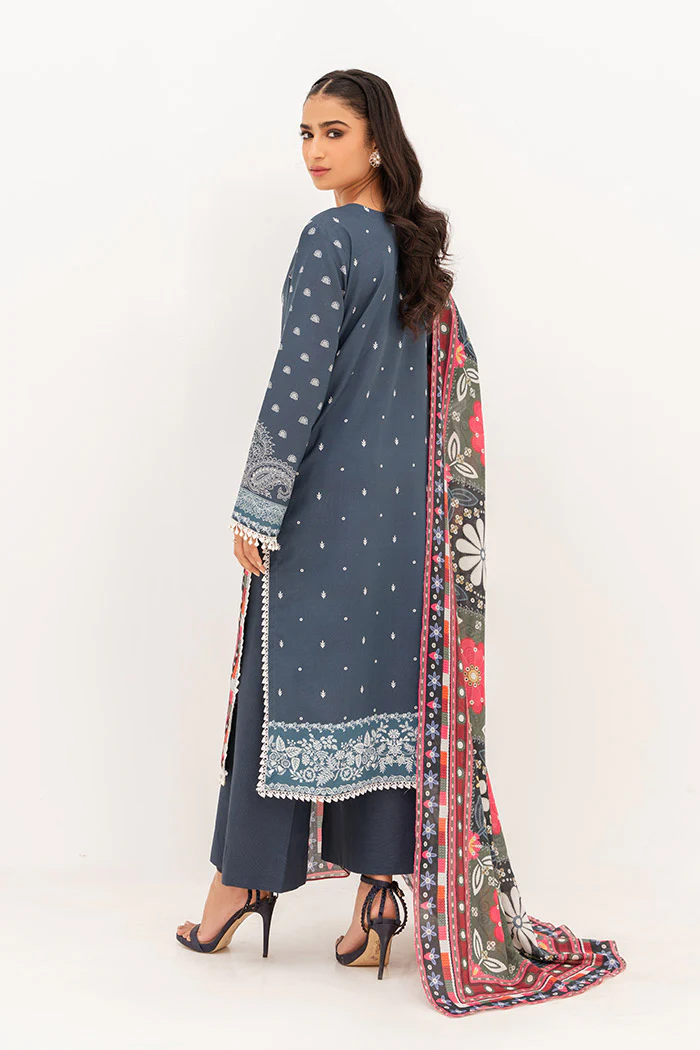 Printed - 3 Pc Lawn Suit - Image 2