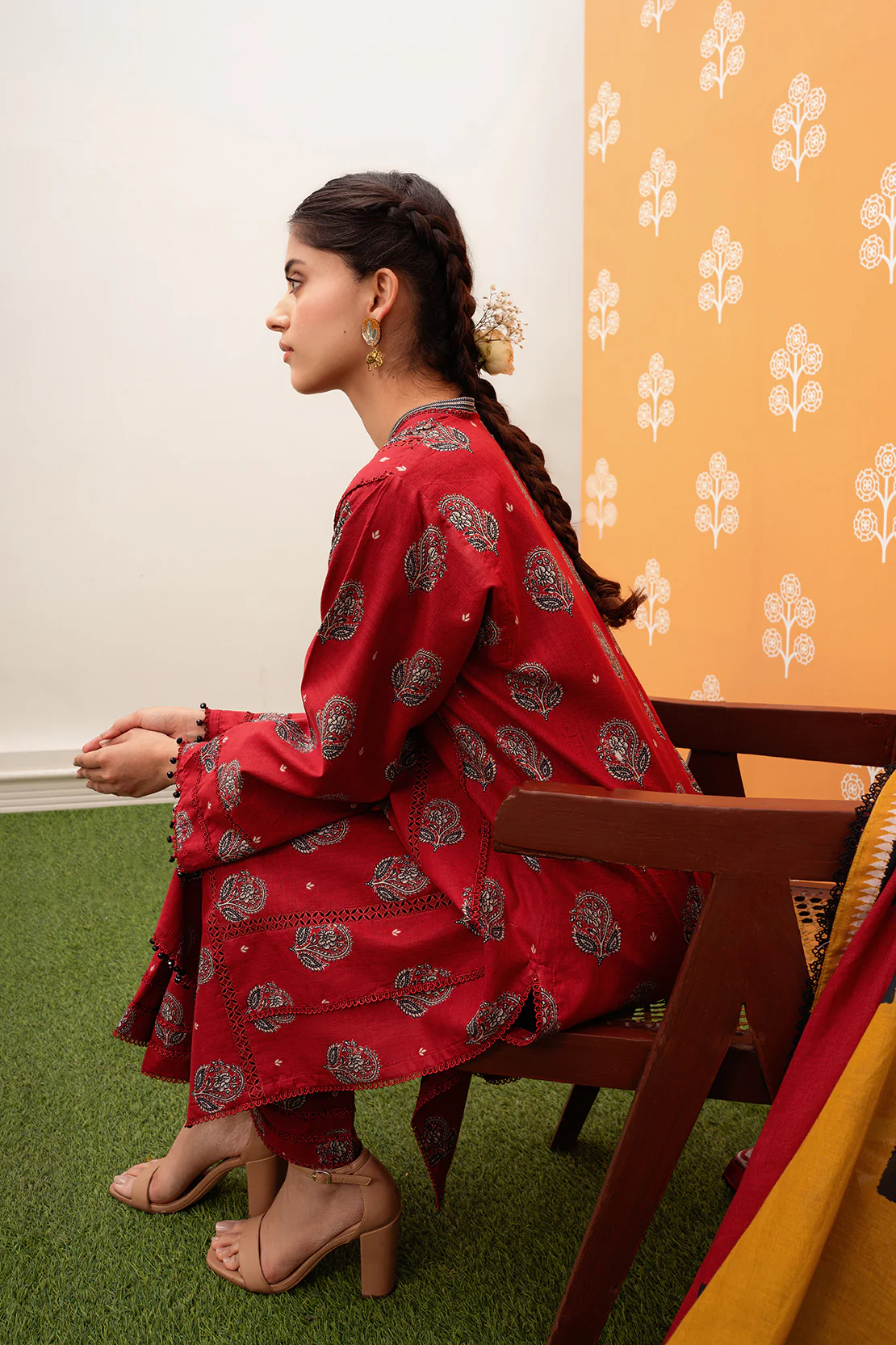 Printed - 3 Pc Lawn Suit - Image 6