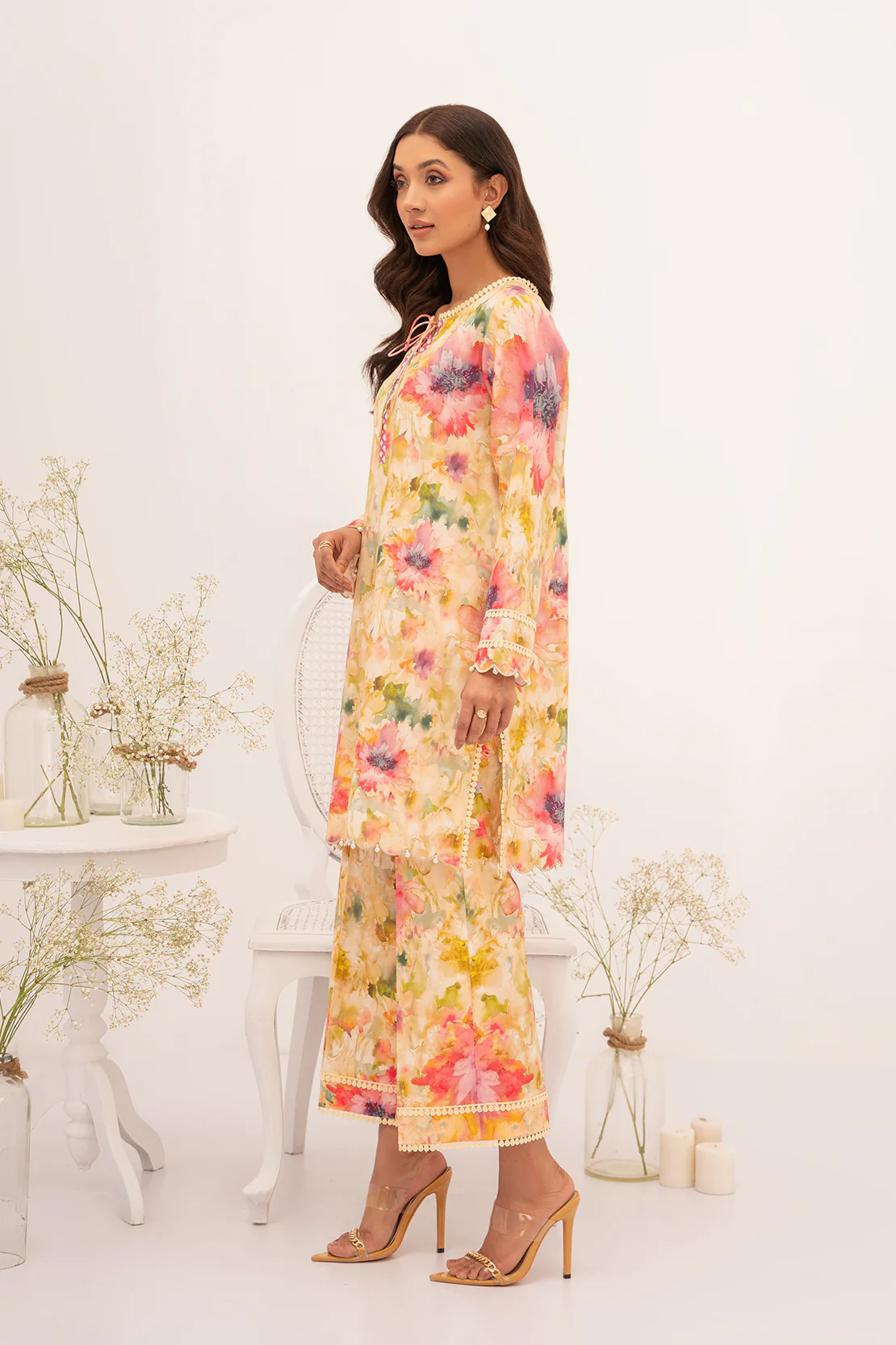 PRINTED - 2 PC LAWN SUIT - Image 3