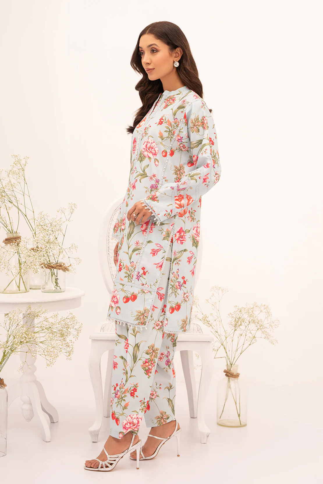 PRINTED - 2 PC LAWN SUIT - Image 3