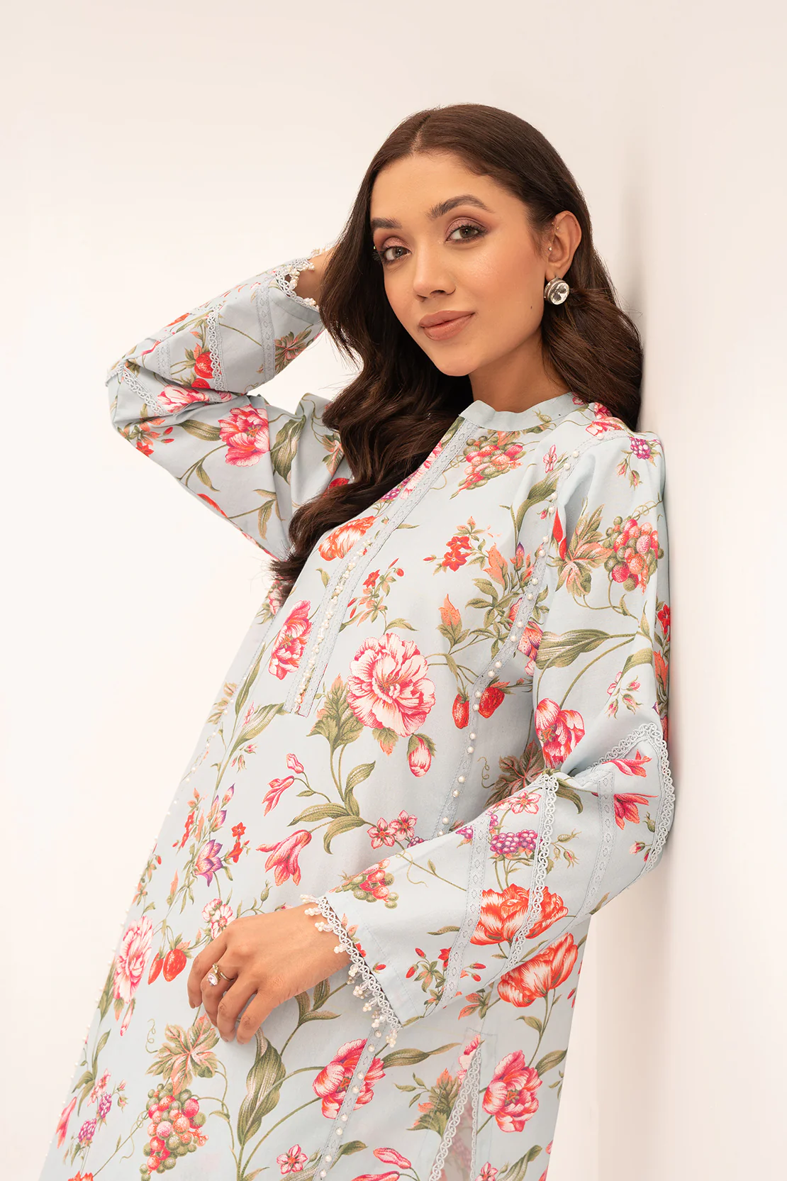 PRINTED - 2 PC LAWN SUIT - Image 5