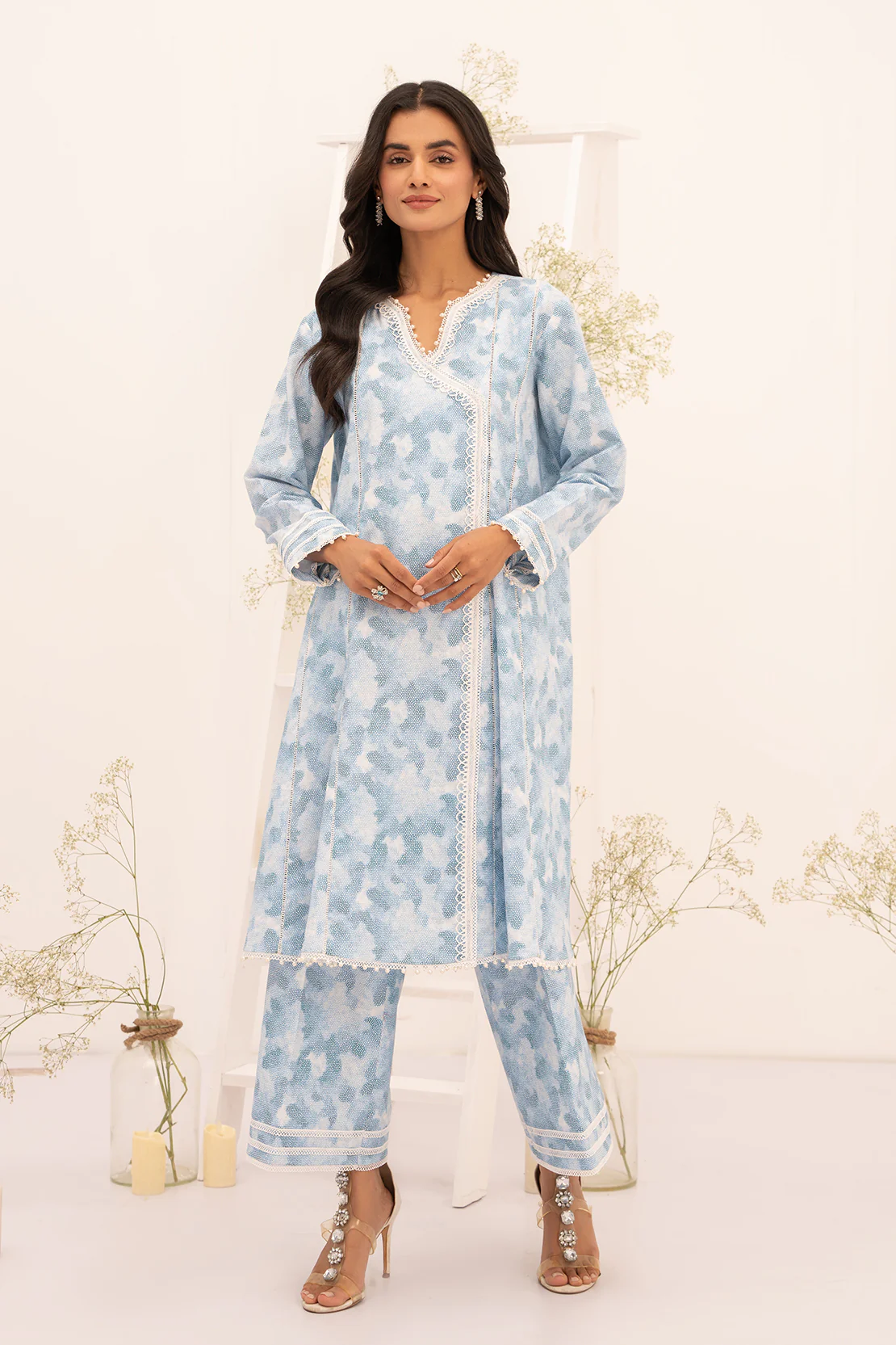 PRINTED - 2 PC LAWN SUIT - Image 2