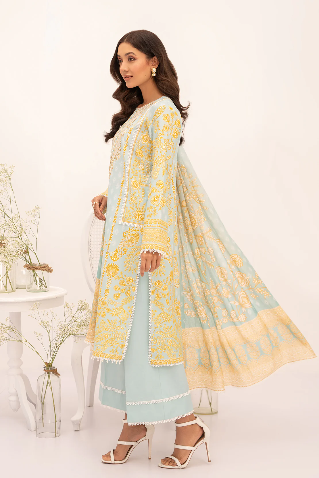PRINTED - 2 PC LAWN SUIT - Image 6