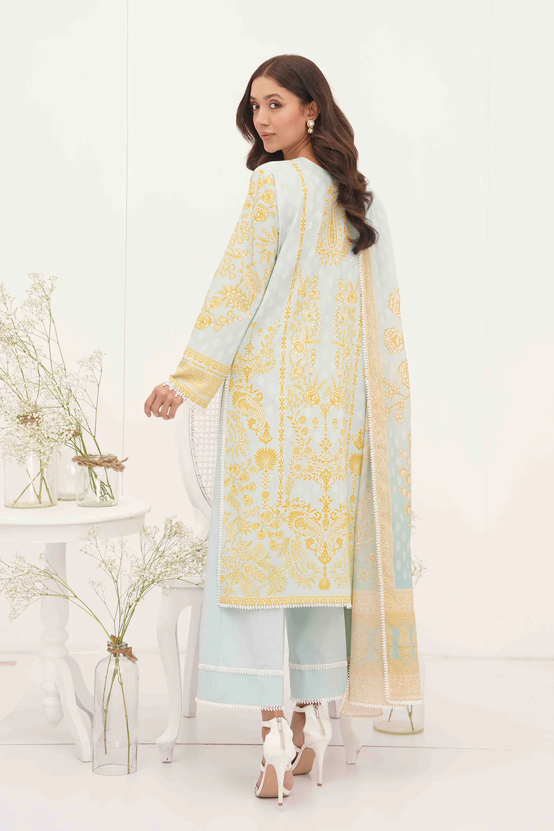 PRINTED - 2 PC LAWN SUIT - Image 8