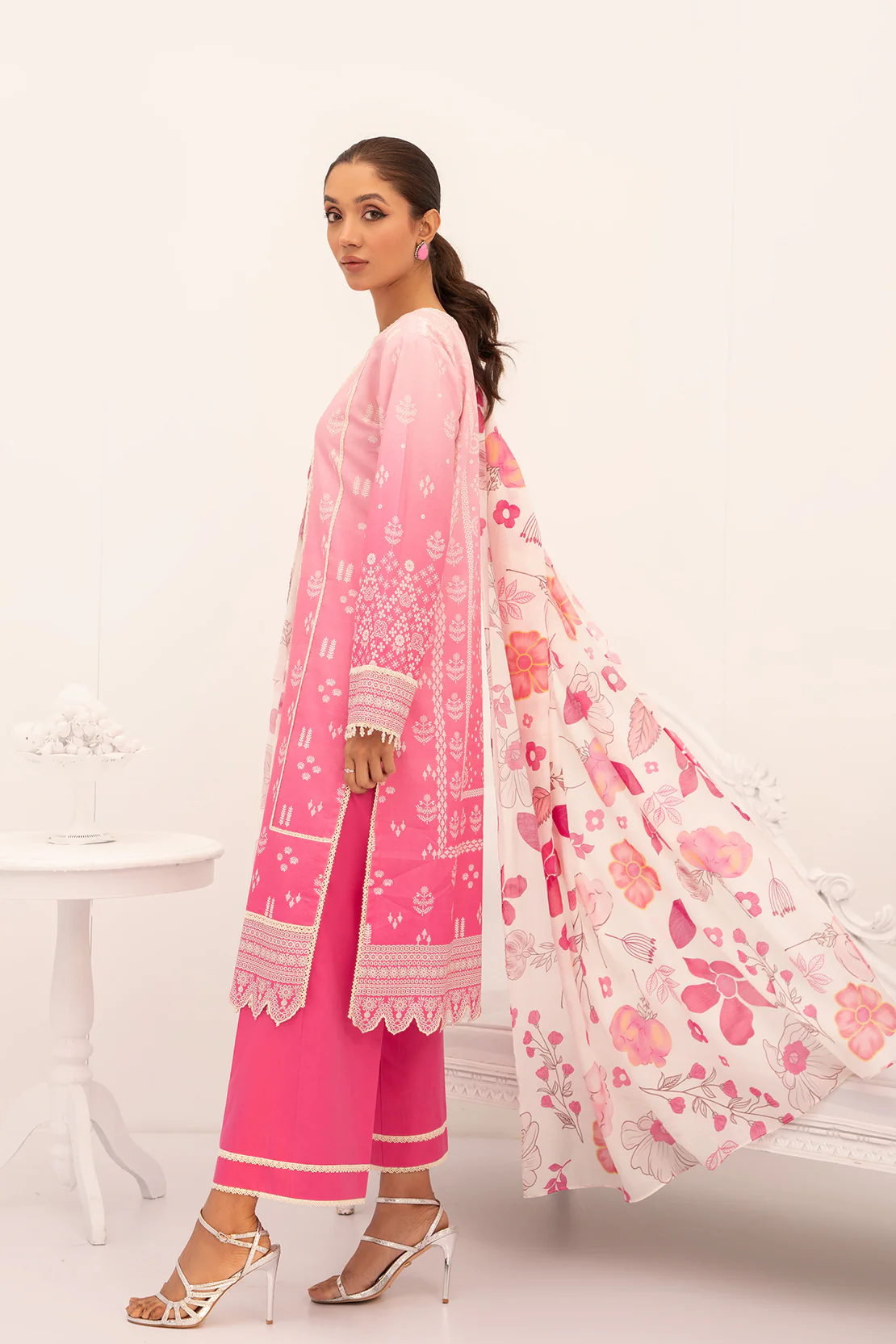 PRINTED - 2 PC LAWN SUIT - Image 3