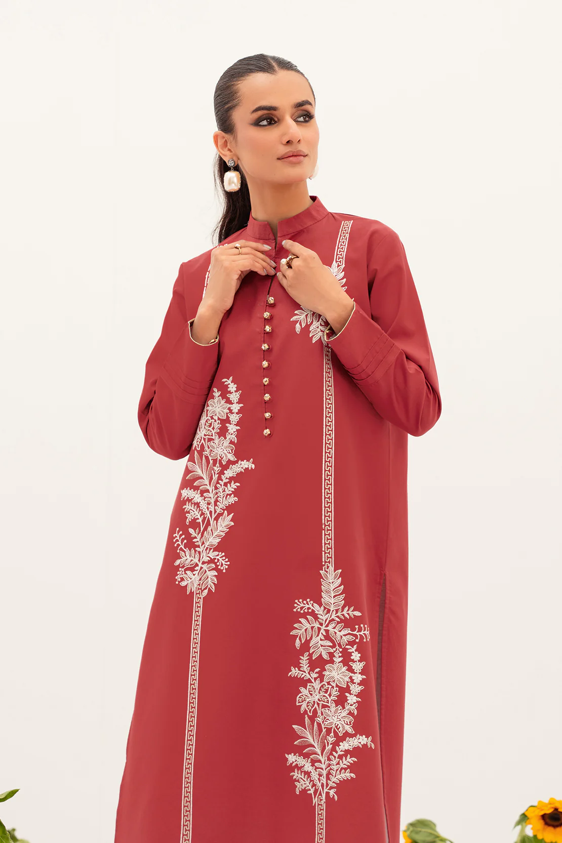 Printed - 2 Pc Lawn Suit (Stitched) - Image 5