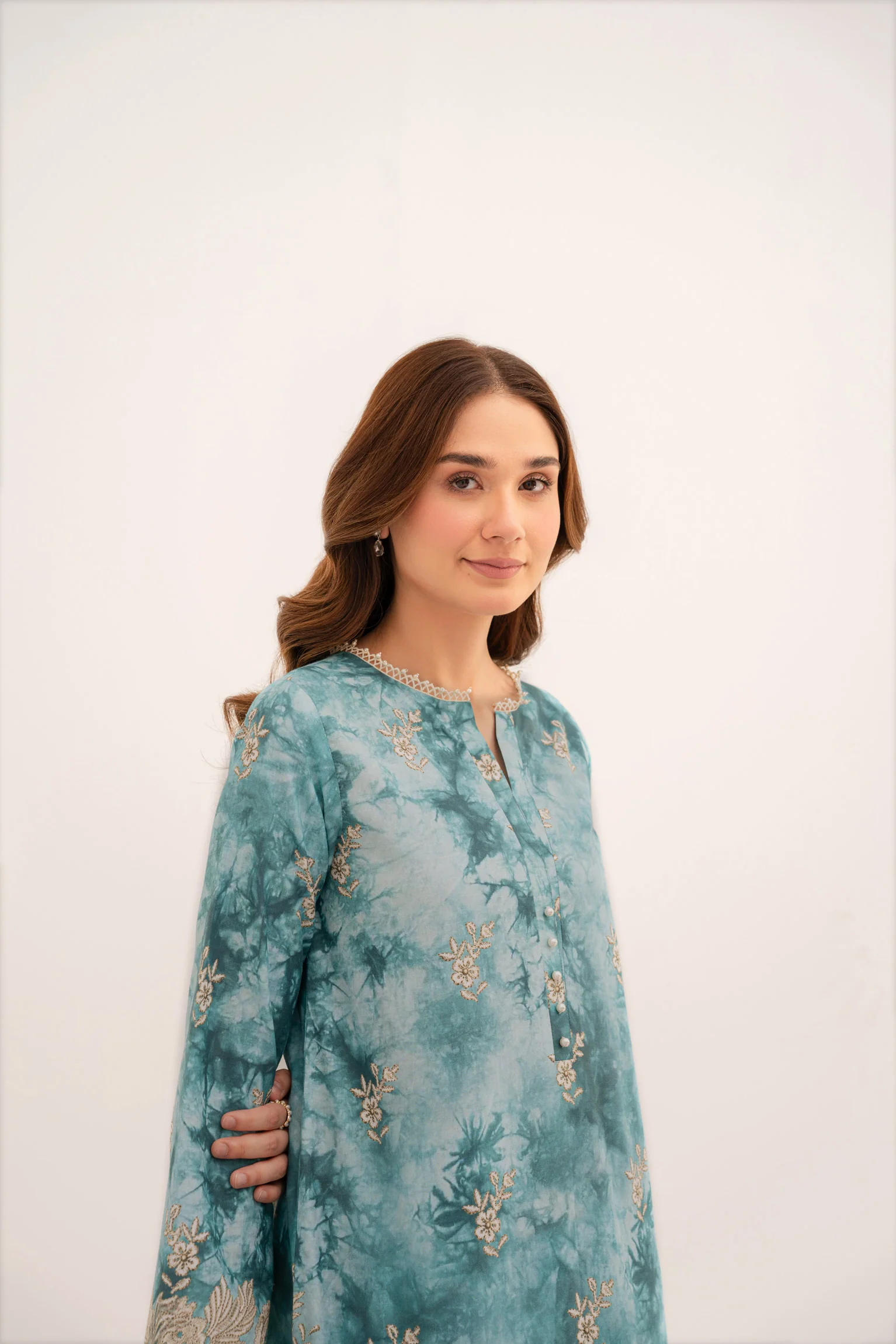 PRINTED - 2 PC LAWN SUIT - Image 3