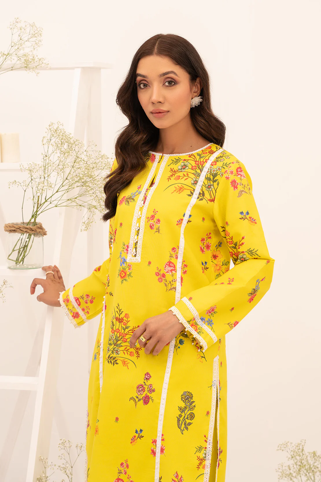 PRINTED - 2 PC LAWN SUIT - Image 4
