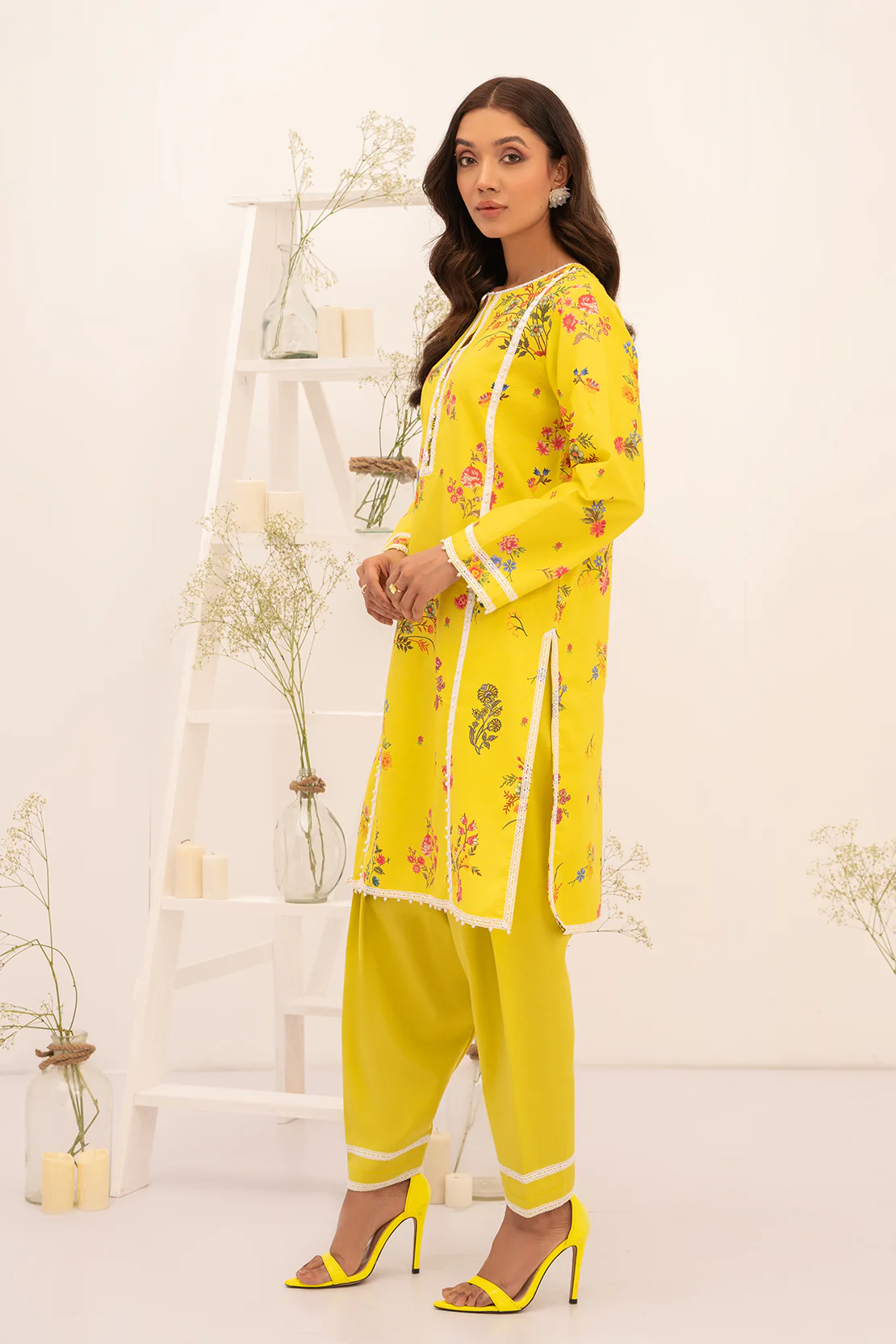 PRINTED - 2 PC LAWN SUIT - Image 5