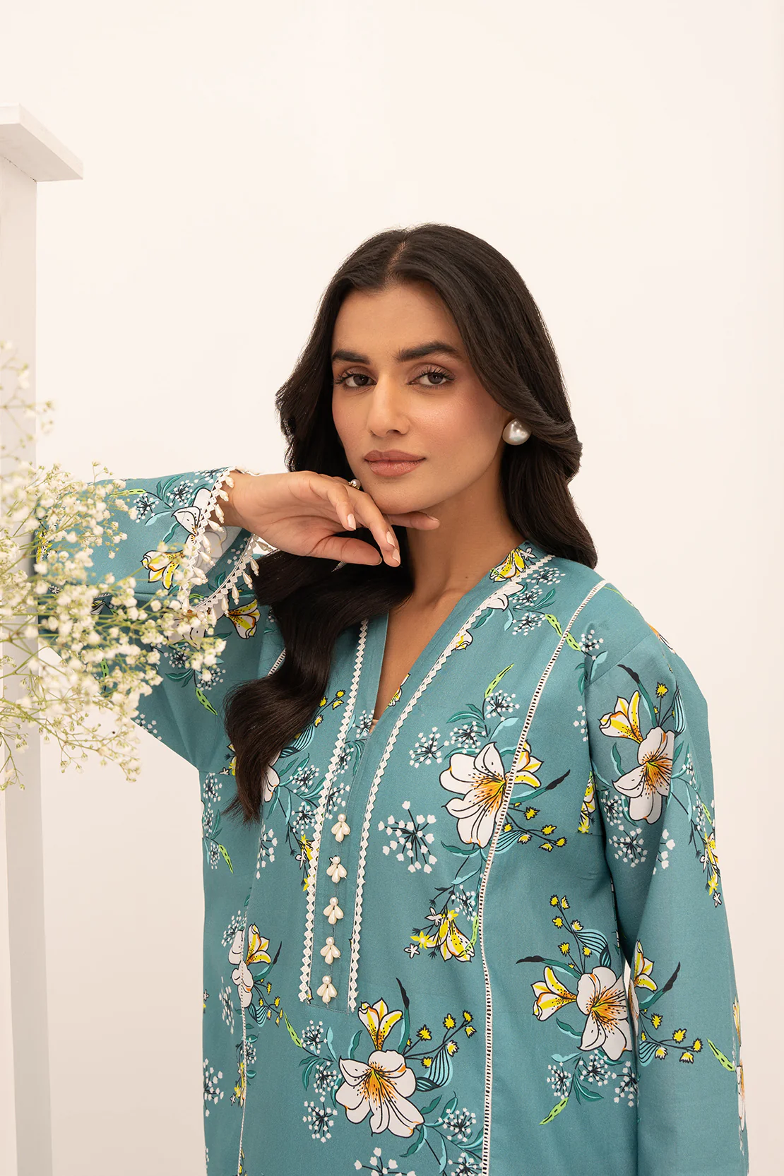PRINTED - 2 PC LAWN SUIT - Image 2