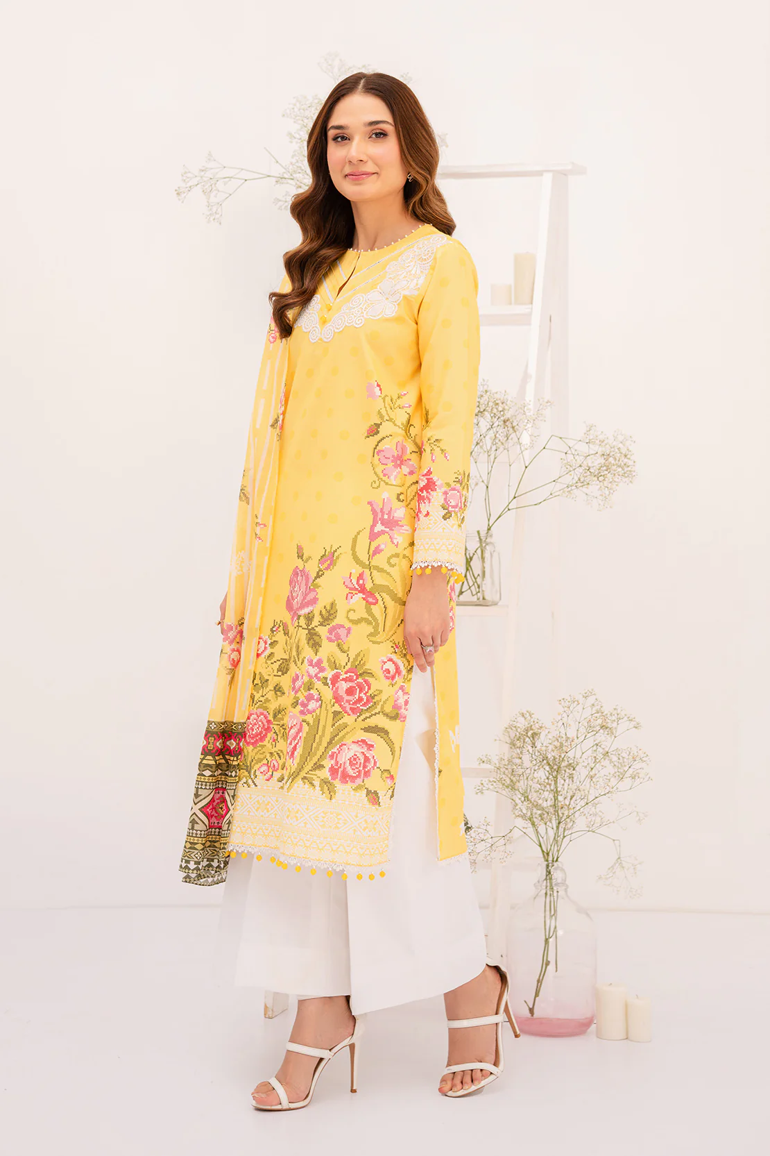 PRINTED - 2 PC LAWN SUIT - Image 2
